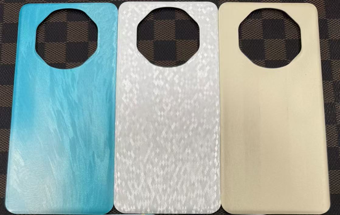 3D熱彎波纖手機(jī)電池后蓋